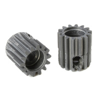 Team Corally - 48 DP Pinion - Short - Hard Anodised AL7075 - 14 Teeth - Shaft Dia. 3.17mm