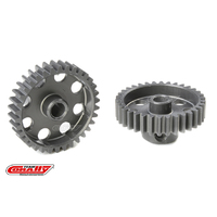 Team Corally - 48 DP Pinion - Short - Hard Anodised AL7075 - 34 Teeth - Shaft Dia. 3.17mm