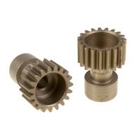 Team Corally - 48 DP Pinion  Long Boss  Hardened Steel  19 Teeth - ø3.17mm