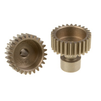 Team Corally - 48 DP Pinion  Long Boss  Hardened Steel  26 Teeth - ø3.17mm
