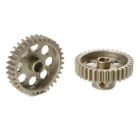 Team Corally - 48 DP Pinion - Short - Hardened Steel - 34 Teeth - Shaft Dia. 3.17mm