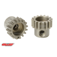 Team Corally - M0.6 Pinion - Short - Hardened Steel - 16 Teeth - Shaft Dia. 3.17mm