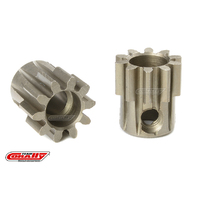 Team Corally - M1.0 Pinion - Short - Hardened Steel - 10 Teeth - Shaft Dia. 5mm