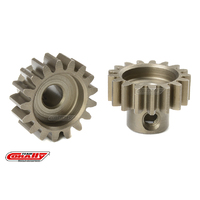 Team Corally - M1.0 Pinion - Short - Hardened Steel - 17 Teeth - Shaft Dia. 5mm