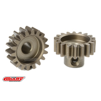 Team Corally - M1.0 Pinion - Short - Hardened Steel - 18 Teeth - Shaft Dia. 5mm