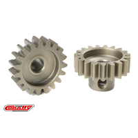 Team Corally - M1.0 Pinion - Short - Hardened Steel - 19 Teeth - Shaft Dia. 5mm