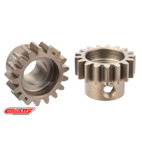 Team Corally - M1.0 Pinion  Short Wide Teeth  Hardened Steel - 18 Teeth - Shaft Dia. 8mm