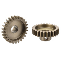 Team Corally - M1.0 Pinion  Short Wide Teeth  Hardened Steel - 26 Teeth - Shaft Dia. 8mm