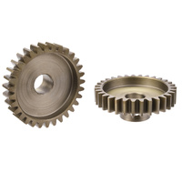 Team Corally - M1.0 Pinion  Short Wide Teeth  Hardened Steel - 31 Teeth - Shaft Dia. 8mm