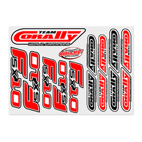 Team Corally - Stickersheet FSX-10 - Precut - 210x148mm - 1 pc