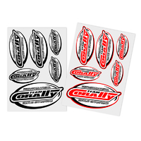 Team Corally - Sponsor Stickersheet CORALLY - Precut - 105x148mm