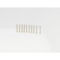 1 Hole Stanchion, Brass 25mm