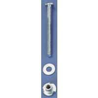DUBRO 125 MOUNTNG BOLTS & NUTS 2-56 X 1/2 (4 PCS PER PACK)