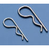 DUBRO 2256 BODY KLIPS (SMALL) 25.4MM X 1.04MM (8 PCS/PACK)