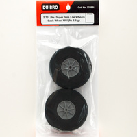 DUBRO 275SSL 2-3/4 INCH SUPER SLIM LITE WHEELS (PAIR)