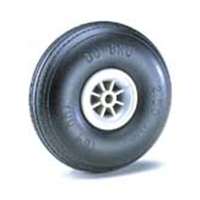 DUBRO 275TL 2-3/4in DIA TREAD LIGHT WHEELS  (1 PAIR PER CARD)