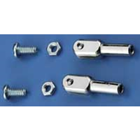 DUBRO 302 4-40 THREADED ROD ENDS (2 PCS PER PACK)