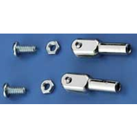DUBRO 303 4-40 STEEL SOLDER ROD ENDS (2 PCS PER PACK)