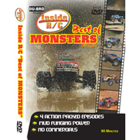 ###DUBRO 3321 INSIDE R/C BEST OF MONSTER TRUCKS DVD(DISCONTINUED)