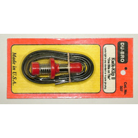 DUBRO 337 KWIK-KLIP II, GLO PLUG CONNECT (1 PC PER PACK)