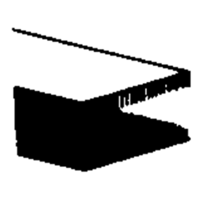 DUBRO 348 HOOK & LOOP MOUNTING MATERIAL (1 PC PER PACK)