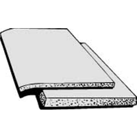 DUBRO 514 1/2in R/C PROTECTIVE FOAM RUBBER (1 PC PER PACK)
