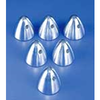 DUBRO 730 1/4in - 28 ALUM SPINNER PROP NUT (1 PC PER PACK)