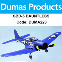 DUMAS 228 SBD-5 DAUNTLES WALNUT SCALE 18 INCH WINGSPAN RUBBER POWERED