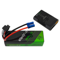 EcoPower Intelligent 3S 5000mAh EC5 LiPo Battery/"Electron Mini" Charger Bundle