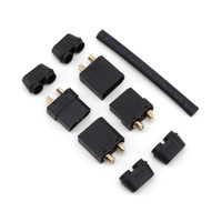 EcoPower 4.5mm "TruCurrent" XT90 Polarized Connectors (2 Male/2 Female)