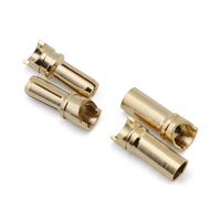 EcoPower 3.5mm "Super Bullet" Gold Connectors (2 Male/2 Female)