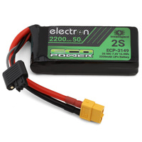 EcoPower "Electron" 2S 50C Intelligent LiPo Battery w/XT60 Connector
