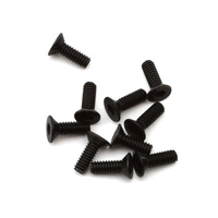 EcoPower 2mm "High Strength" Steel Flat Head Screws (10) (2x6mm)