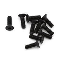 EcoPower 2.5mm "High Strength" Steel Flat Head Screws (10) (2.5x8mm)