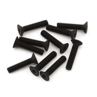 EcoPower 2.5mm "High Strength" Steel Flat Head Screws (10) (2.5x12mm)