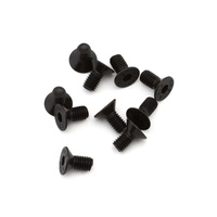 EcoPower 3mm "High Strength" Steel Flat Head Screws (10) (3x6mm)