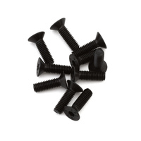 EcoPower 3mm "High Strength" Steel Flat Head Screws (10) (3x10mm)