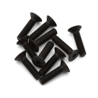 EcoPower 4mm "High Strength" Steel Flat Head Screws (10) (4x16mm)