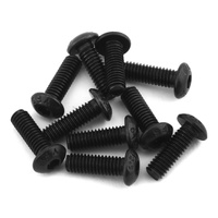 EcoPower 4mm "High Strength" Steel Button Head Screws (10) (4x12mm)