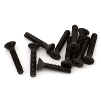 EcoPower 4-40 "High Strength" Flat Head Screws (10) (4-40x5/8")