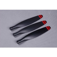 Prop 13x9 (3-Blade) 1400mm Zero Grey (USE FMSPROP009)
