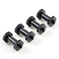Aluminium Wheel Hex.W/Pins (2*10) (4) Ou