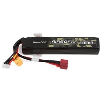 Gens Ace 3S 25C Airsoft LiPo Battery w/Deans Plug (11.1V/1000mAh)