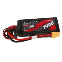 Gens Ace G-Tech Smart 3S LiPo Battery 60C (11.1V/1400mAh) w/XT60 Connector