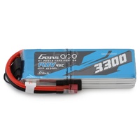 Gens Ace G-Tech Smart 4S LiPo Battery 45C (14.8V/3300mAh) w/Deans Connector