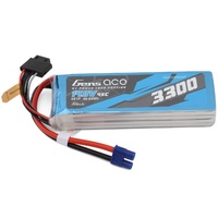 Gens Ace G-Tech Smart 4S LiPo Battery 45C (14.8V/3300mAh) w/EC3 Connector