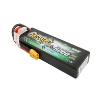 Gens Ace 2S Bashing 5200mAh 7.4V 35C Hardcase/Hardwired LiPo Battery (XT60)