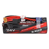 Gens Ace G-Tech Smart 2S LiPo Battery 60C (7.4V/5300mAh) w/EC3 Connector