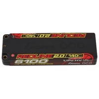 Gens Ace Redline 2.0 2S LCG LiHV Battery 140C (7.6V/6100mAh) w/5mm Bullets