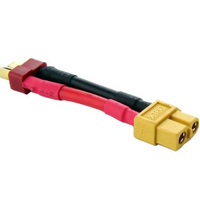 Dean male to XT60 female adapter